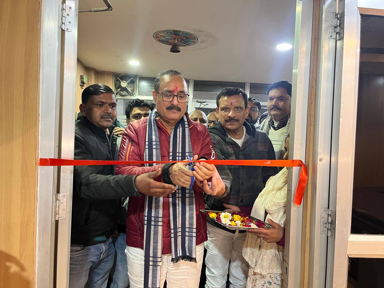 Hon’ble MLA Yogesh Shukla at Office Inauguration